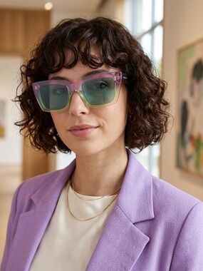 Chic Multicolor Women's Sunglasses